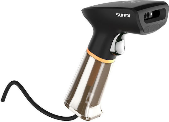 SunMi Handheld Scanner with 2D and QR Barcode Reading Capability
