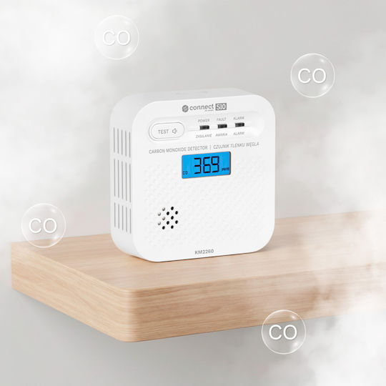 Kruger & Matz Autonomous Carbon Monoxide Detector