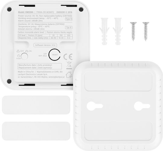 Kruger & Matz Autonomous Carbon Monoxide Detector