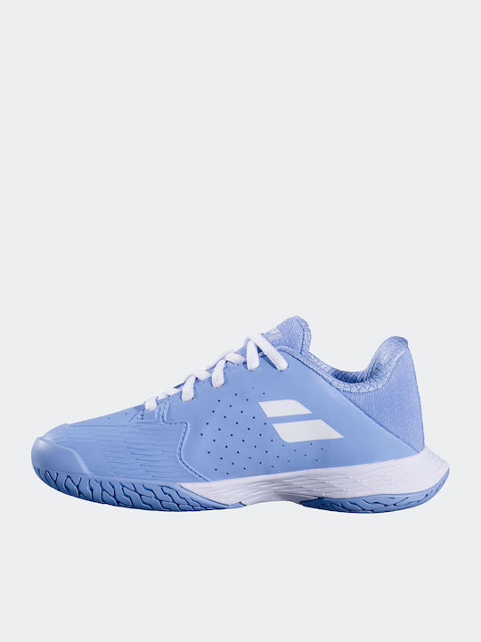 Propulse 3 All Court Kids Sports Shoes Tennis with Laces Blue