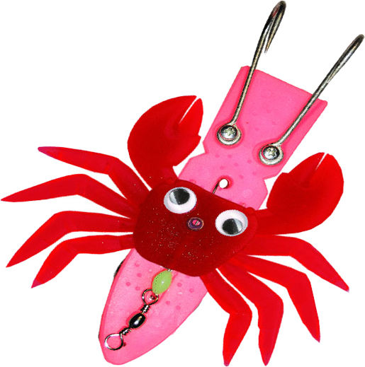Technofish Large Τεχνητό Δόλωμα Χταποδιέρα Φωσφοριζέ No4 Φωσφορούχο-κόκκινο