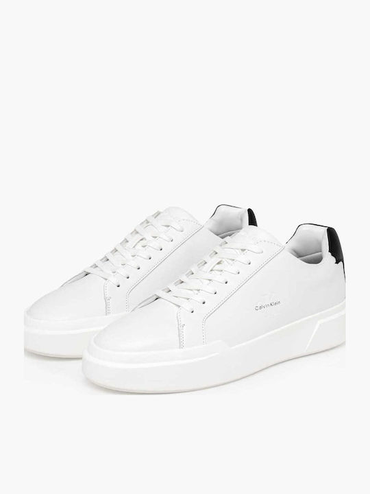 Calvin Klein Adidași Chunky Albi