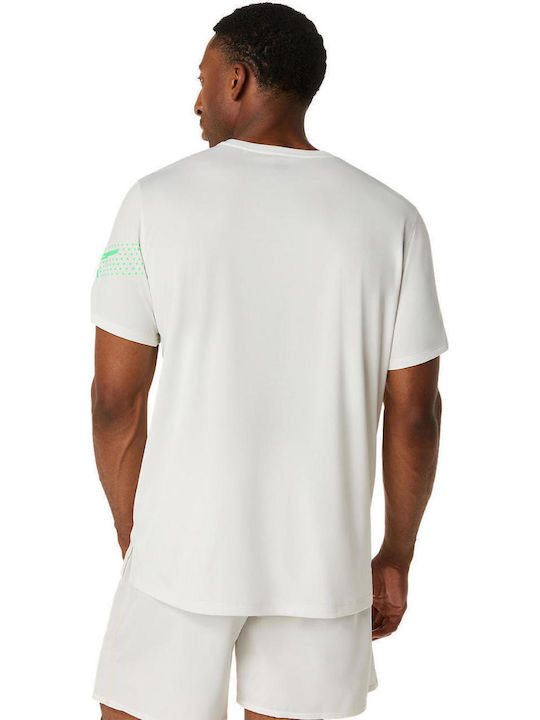 Αθλητικό T-shirt Ασημί