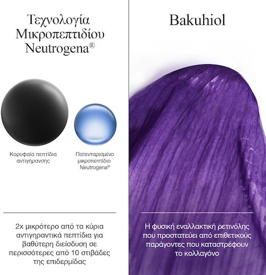 Neutrogena® Collagen Bank Κρέμα Νυκτός με Bakuchiol & Πεπτίδια για Γεμάτη, Σφριγηλή Επιδερμίδα 50ml