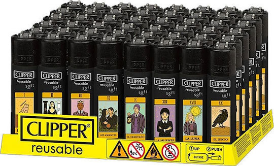 Clipper Brichetă Flacără (Diverse modele/culori)