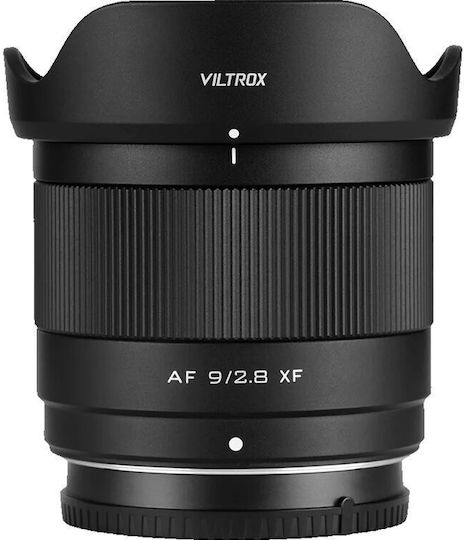 Viltrox Crop Фотообектив AF 9mm f/2.8 Air FX Широк ъгъл за Фуджифилм Икс Монтаж Черен