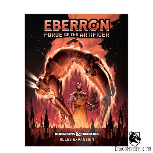 Dungeons & Dragons 5-то издание Eberron Разширение на правилата за ковачество на артифисър Алтернативна корица