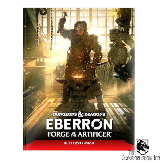 Dungeons & Dragons 5th Edition Eberron Forge Artificery Rules Expansion Hc