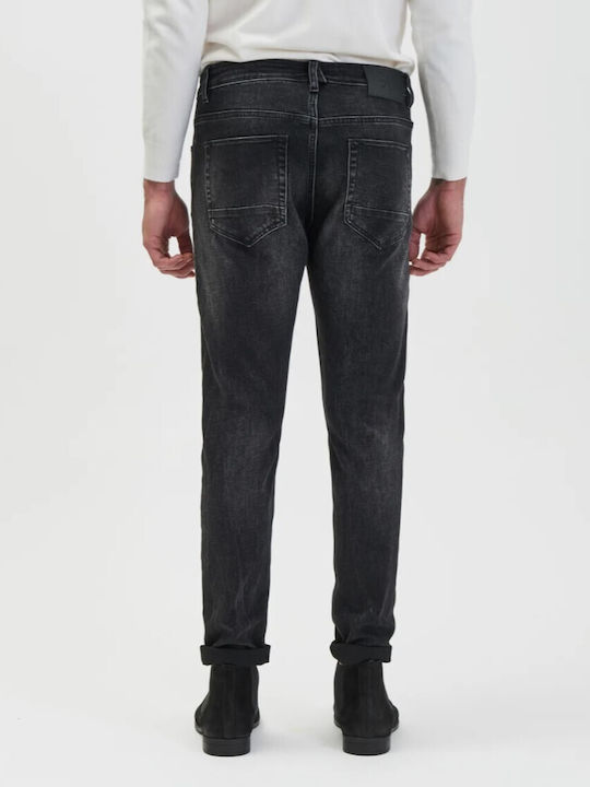 Men's Jeans Pants with Regular Fit Black
