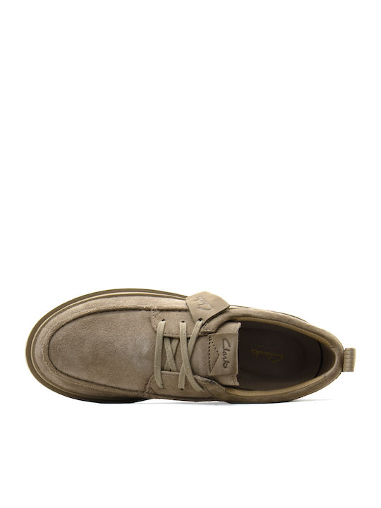 Polden Suede Ανδρικά Μοκασίνια σε Καφέ Χρώμα