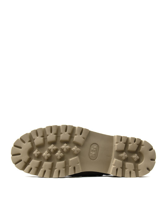 Men's Suede Boat Shoes Brown