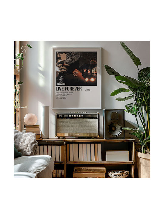 Music Poster Live Forever Lil Peep Ms496 30cm X 40cm