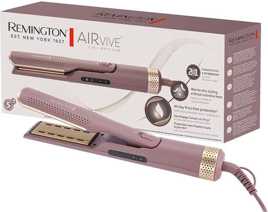 Remington Airvive Airstyler AS8930 Преса За Коса С Керамични Плочи Йонна 135W