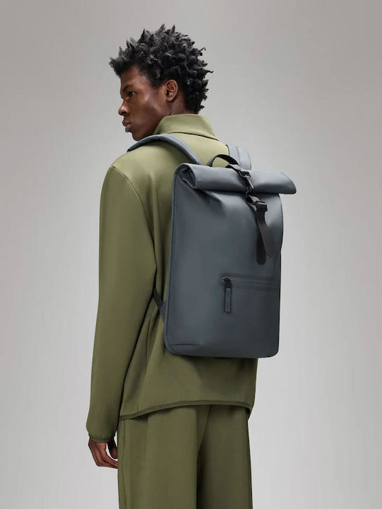 Rains Rolltop Rucksack Waterproof 17лт Син