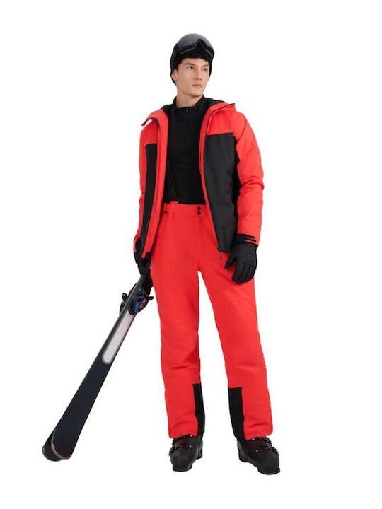 4F Men's Ski & Snowboard Jacket Red 4FWAW25TTJAM0951-90S