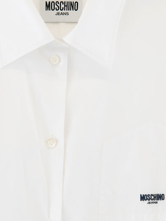 Moschino Γυναικείο Πουκάμισο Λευκο