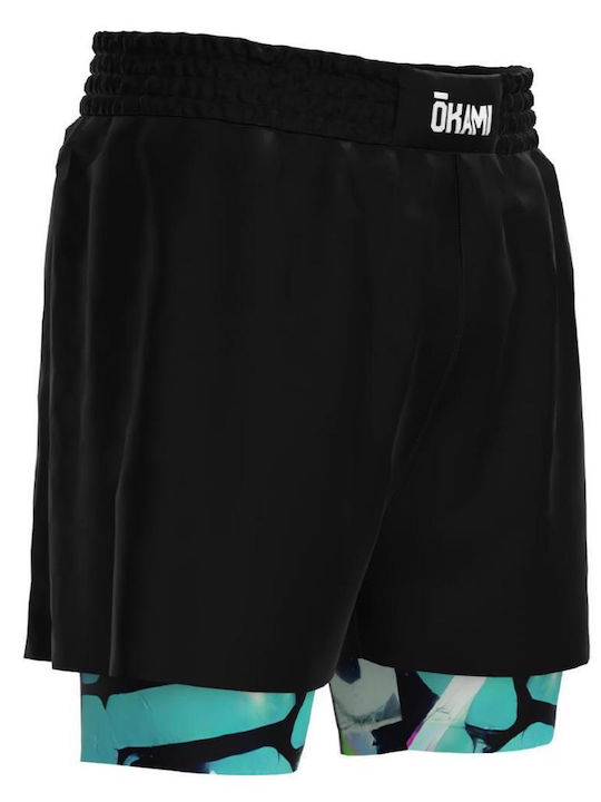 Okami Fightshorts OFS130 Σορτσάκι MMA Μαύρο