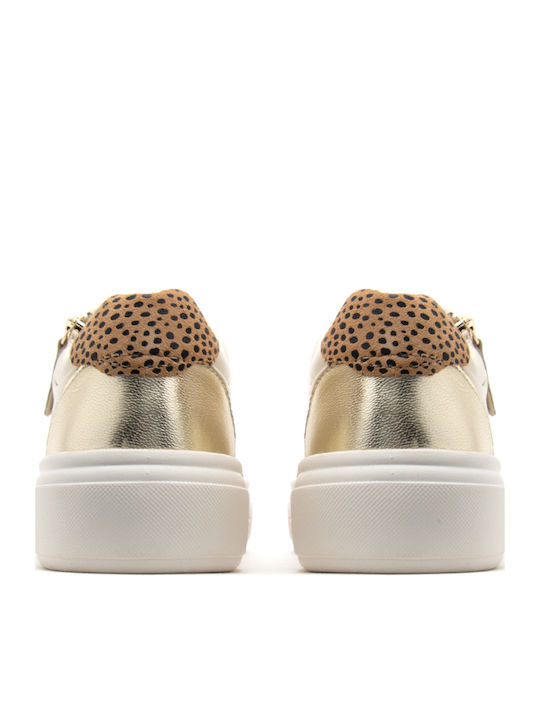 Γυναικεία Sneakers Cream-multi