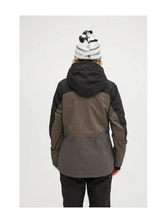 O'Neill 1500057-49010 Γυναικείο Μπουφάν για Σκι & Snowboard Πολύχρωμο
