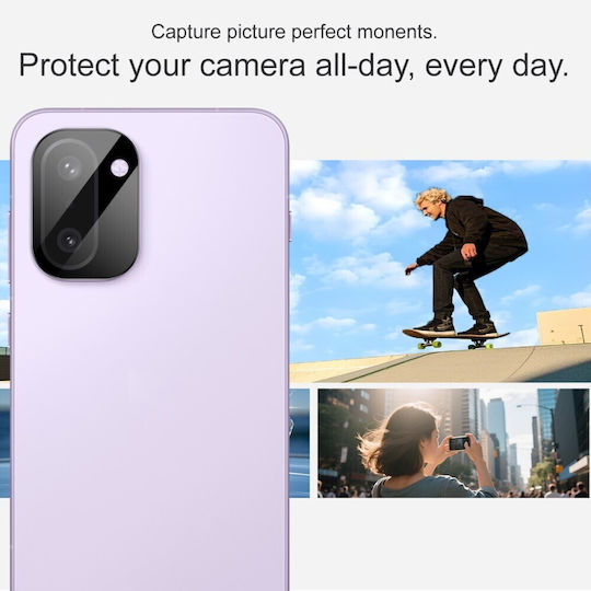 Imak Camera Protection Tempered Glass Black for the OnePlus 15R 5G