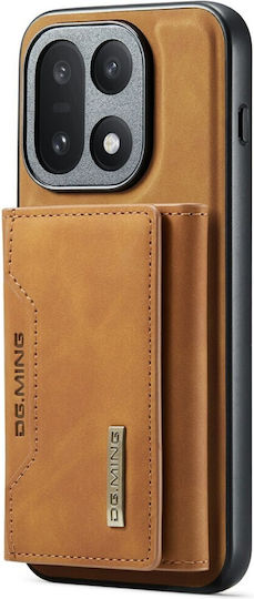 Dg.ming M2 Series Σκληρή Θήκη Μαγνητικό Πορτοφόλι Brown Oneplus 15 5g