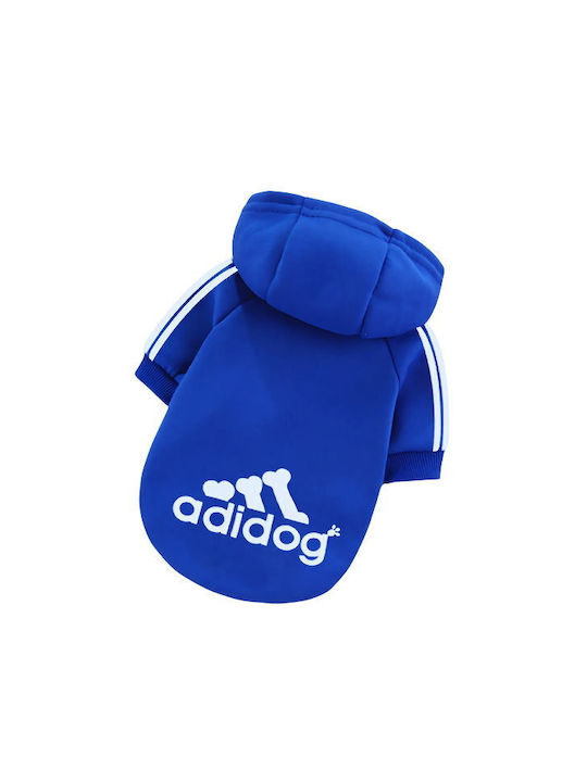 Forcats Adidog Sweatshirt Dog in Blue color 55cm.