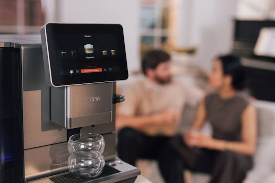 Nivo 9101 Automatic Espresso Machine 1465W Pressure 15bar for Cappuccino with Grinder Black