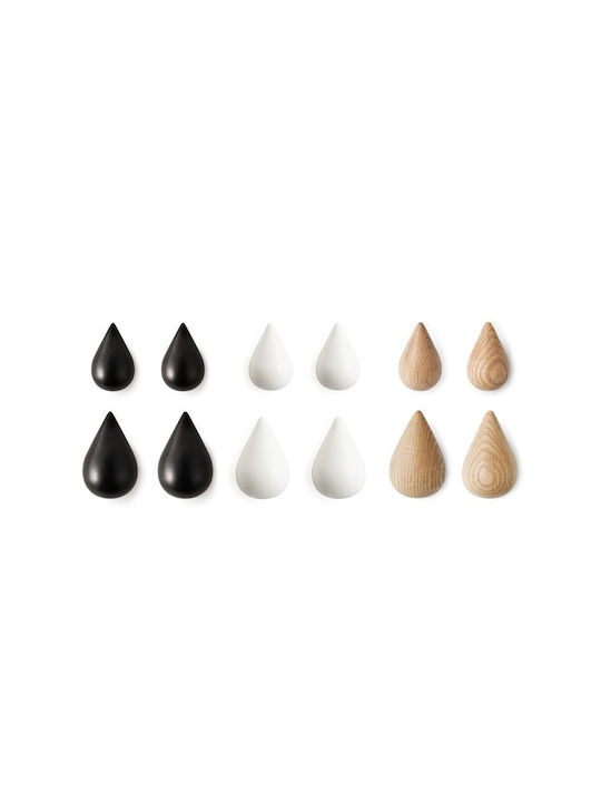 Normann Copenhagen Стенна Закачалка Дървена Бежова