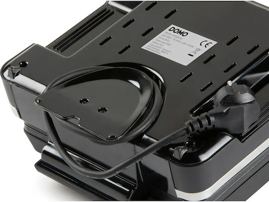 Domo Βαφλιέρα για Ορθογώνιες Βάφλες 2 Θέσεων 1520W