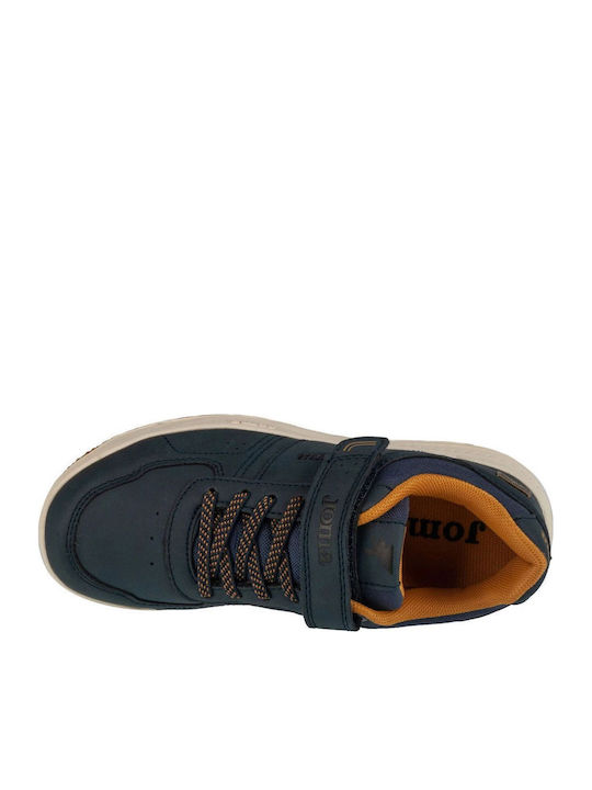 Παιδικά Sneakers με Σκρατς Navy Μπλε