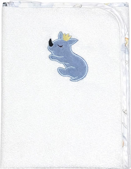 Baby Star Elephant Αδιαβροχοποιημένο Σελτεδάκι Ροζ 60x80εκ.