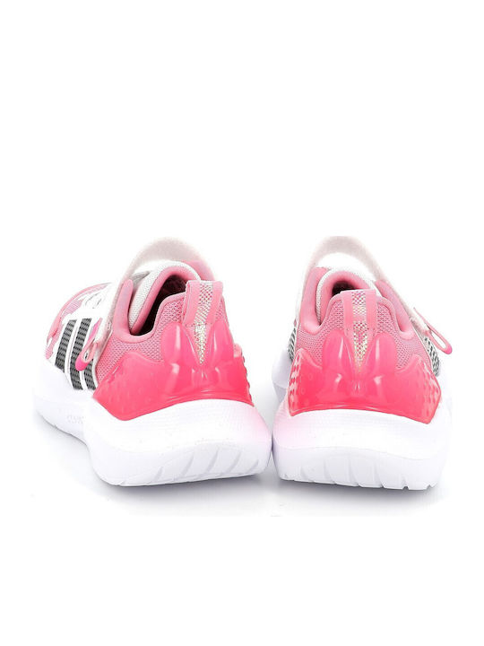 El C Kids Sports Shoes Running with Hoop & Loop Closure Pink