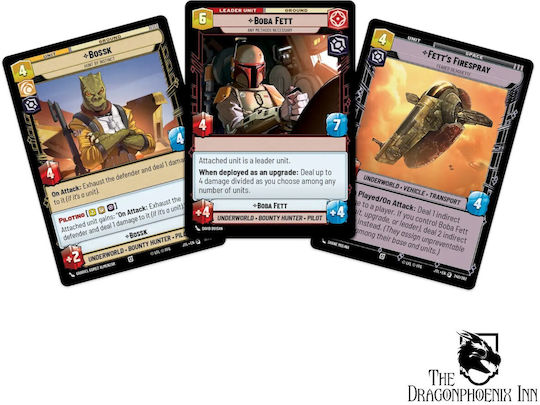 Jump To Lightspeed Spotlight Boba Deck Star Wars Unlimited