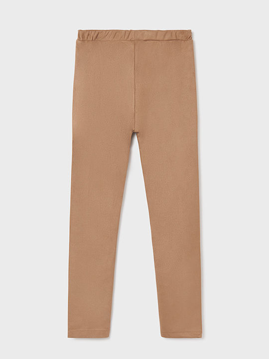 Kinder Leggings Lang Beige