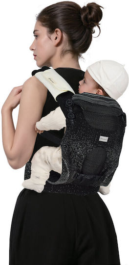 Bebe Stars Classic Carrier Heart Volcano Black