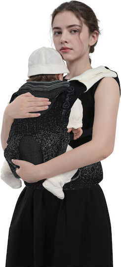 Bebe Stars Classic Carrier Heart Volcano Black