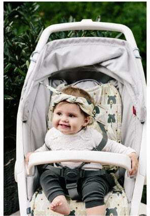 La Millou Beige Car Seat Belt Pad
