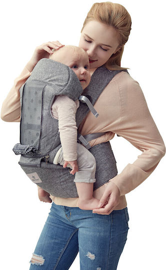 Bebe Stars Classic Carrier Cuddle Smoked Grey