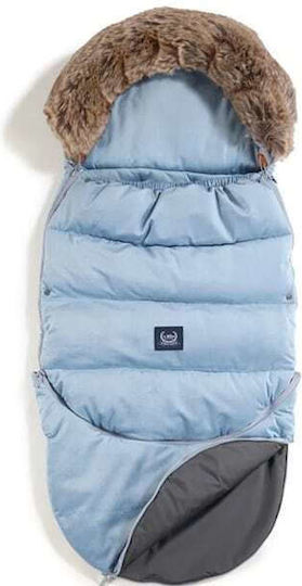 La Millou Aspen Combo Stroller Footmuff with Velvet Lining Blue