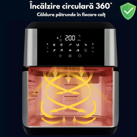 Air Fryer 12lt Μαύρο DB-0049