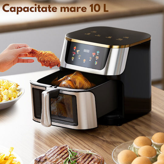Air Fryer 10lt Ασημί DB-0061