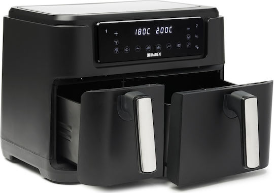 Haden Air Fryer with Double Detachable Bucket 9.5lt Black