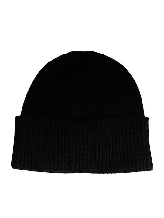 Beanie Unisex Beanie Knitted in Black color