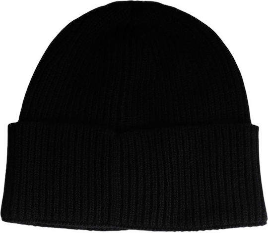 Beanie Unisex Beanie Gestrickt in Schwarz Farbe