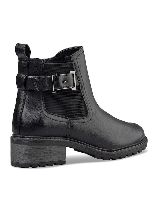 Stiefeletten Damen Schwarz