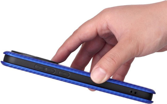 Carbon Fiber Book Blue (Realme GT 8 Pro)
