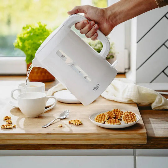 Adler Fierbător 2.2lt 2200W Alb