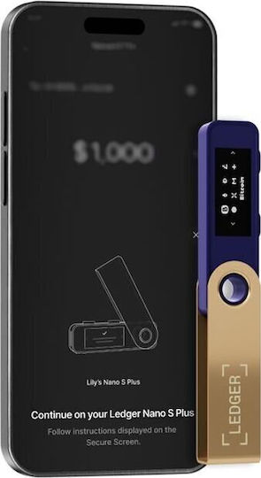 Ledger Nano S Plus Cryptocurrency Wallet Ferro Fuchsia