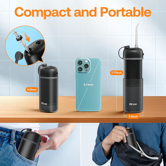 Bitvae Water Flosser Μαύρο