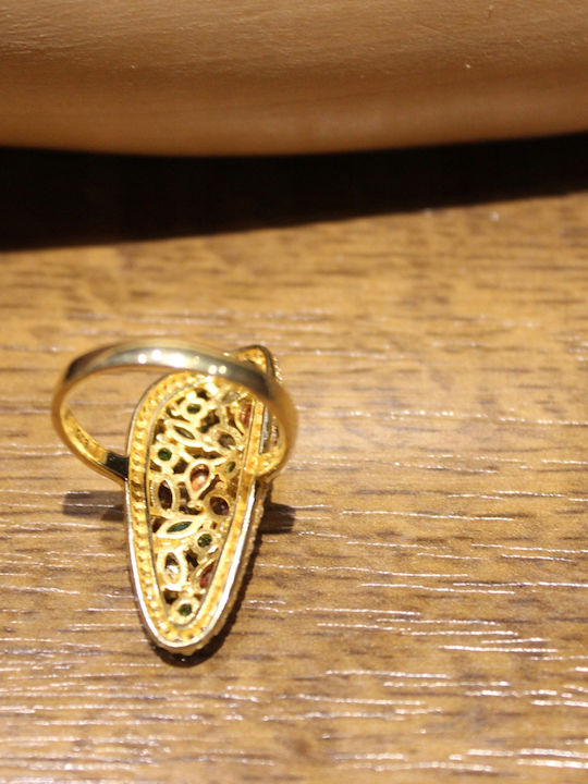 Songea Padparadscha Sapphire Ring Size 18.5